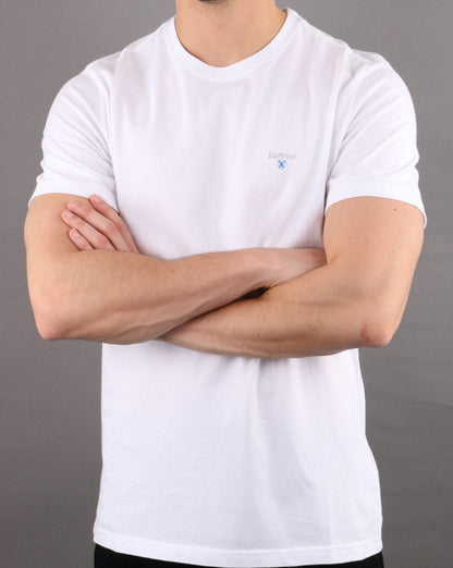 Barbour Aboyne T-Shirt Weiß