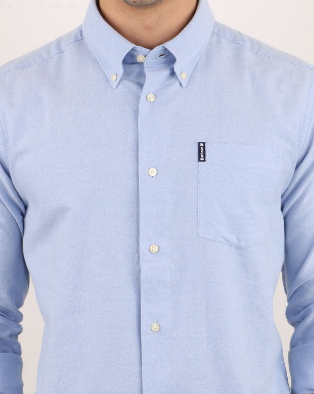 Barbour Oxford Hemd Blau