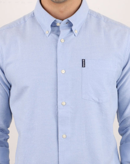 Barbour Oxford Hemd Blau