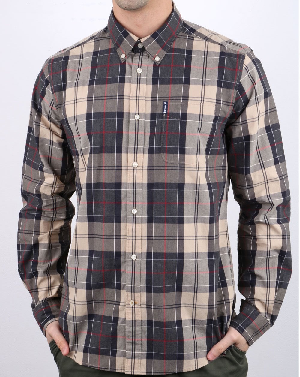 Barbour Sandwood Shirt Stone