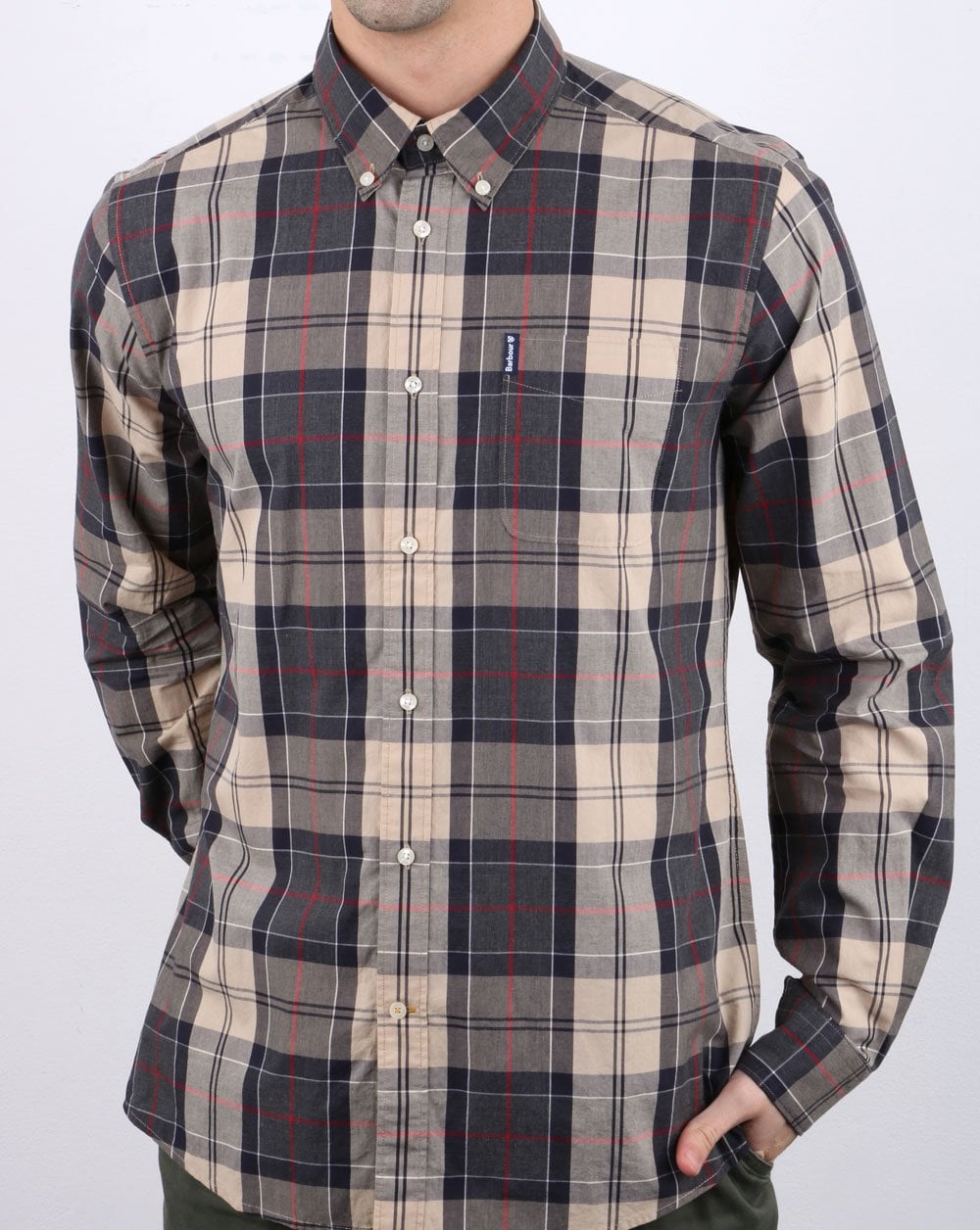 Barbour Sandwood Shirt Stone