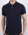 Gant Contrast Collar Polo Shirt Navy -Red