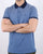 Gant Oxford Pique Rugger Polo Shirt Pacific Blue