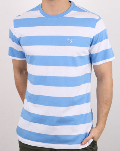 Barbour Beach Stripe T-Shirt Blau
