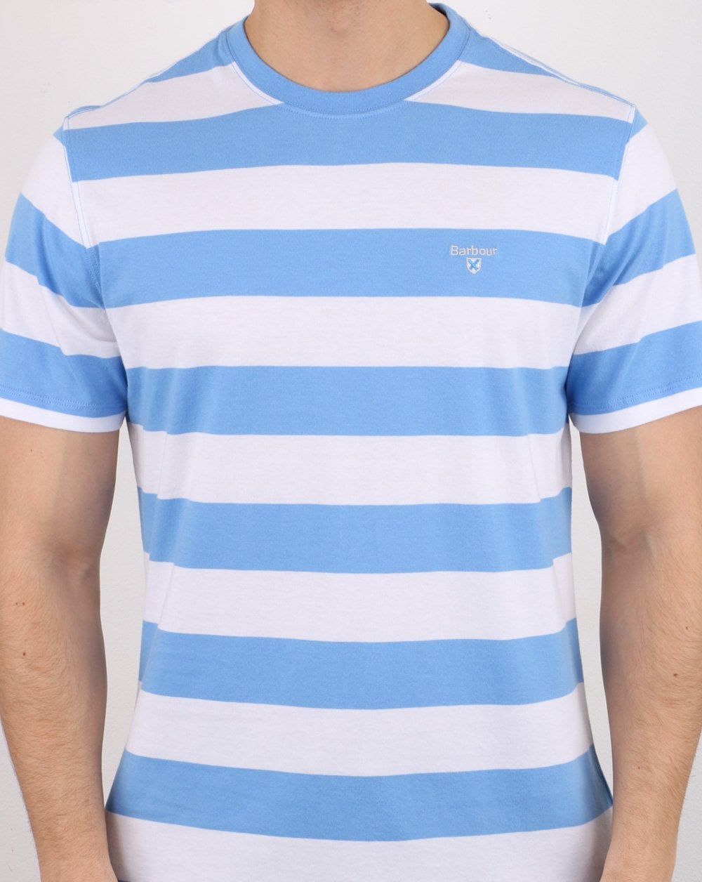 Barbour Beach Stripe Tee Blue
