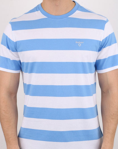 Barbour Beach Stripe T-Shirt Blau