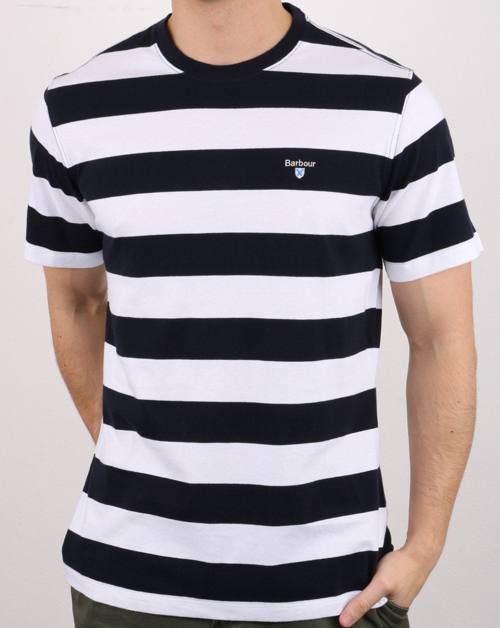 Barbour Beach Stripe T-Shirt Marineblau