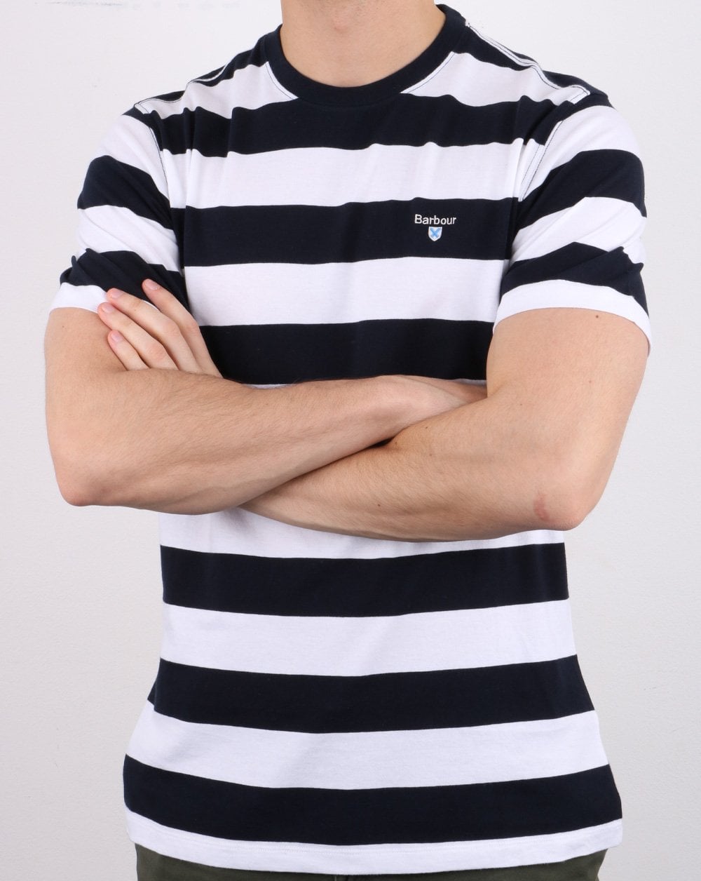 Barbour Beach Stripe T-Shirt Marineblau