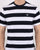 Barbour Beach Stripe Tee Navy
