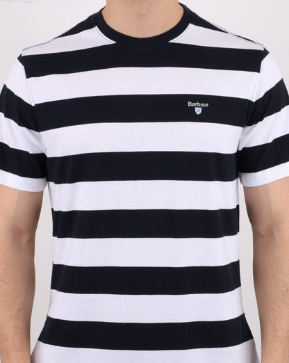 Barbour Beach Stripe T-Shirt Marineblau