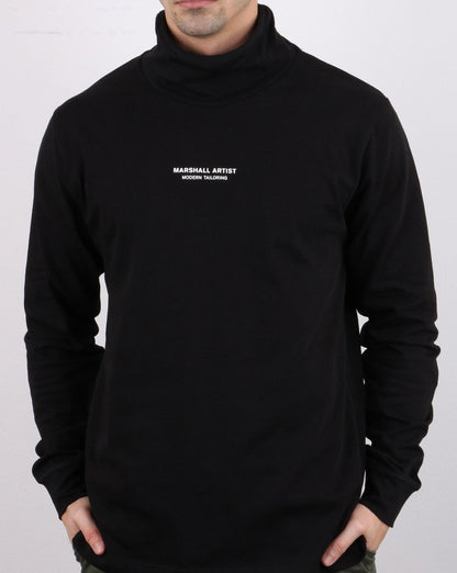 Marshall Artist Hybrid Tech Rollkragenpullover Schwarz