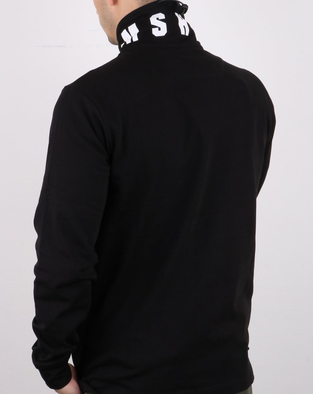 Marshall Artist Hybrid Tech Rollkragenpullover Schwarz