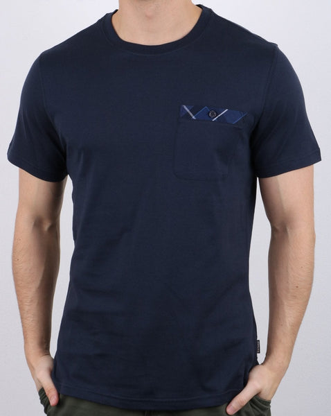 Barbour Durness Pocket Tee Navy