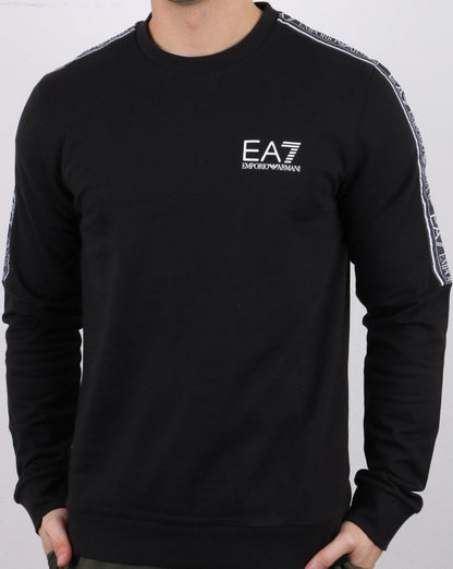 Emporio Armani EA7 Sweatshirt Schwarz