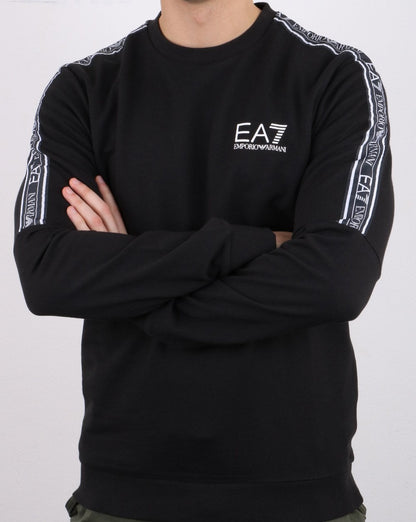 Emporio Armani EA7 Sweatshirt Schwarz