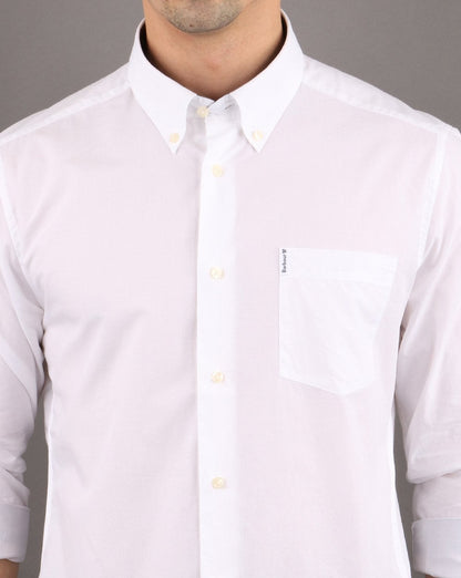 Barbour Headshaw Hemd Weiß