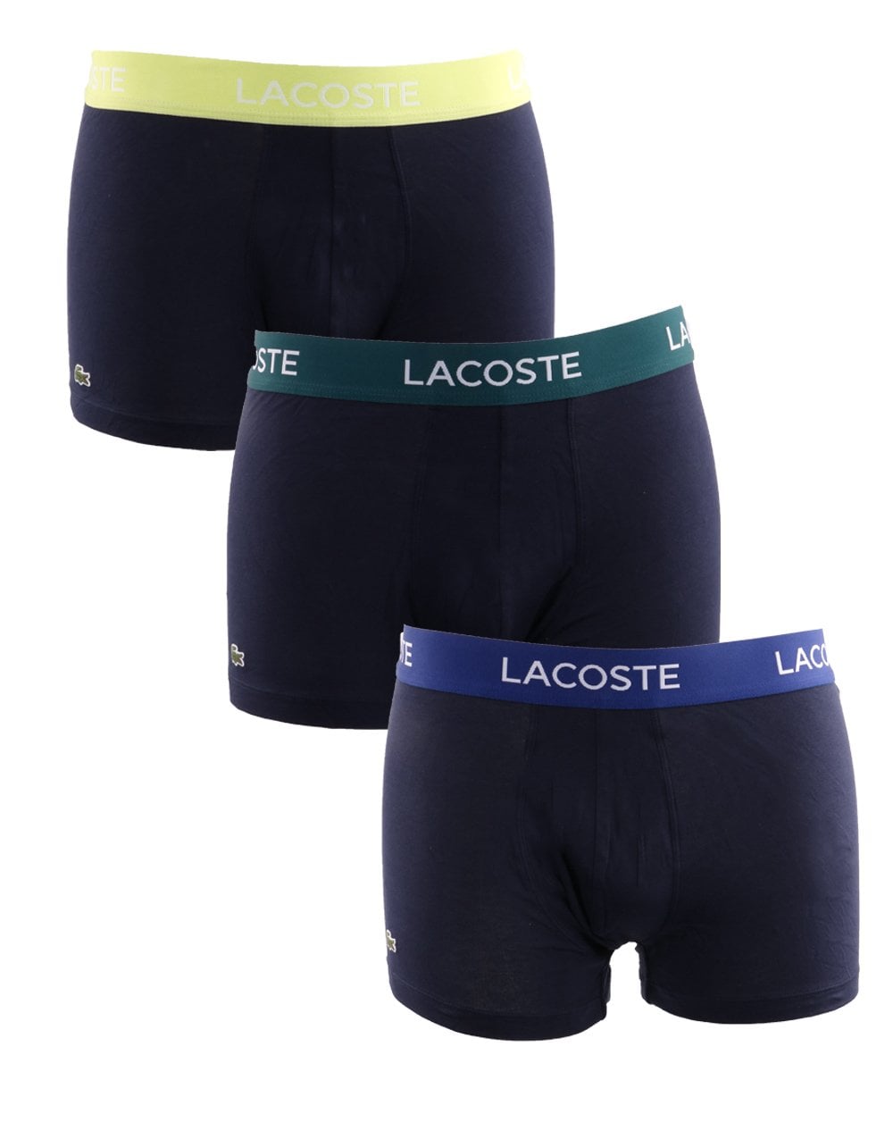 Lacoste – Dreierpack Boxershorts in Marineblau