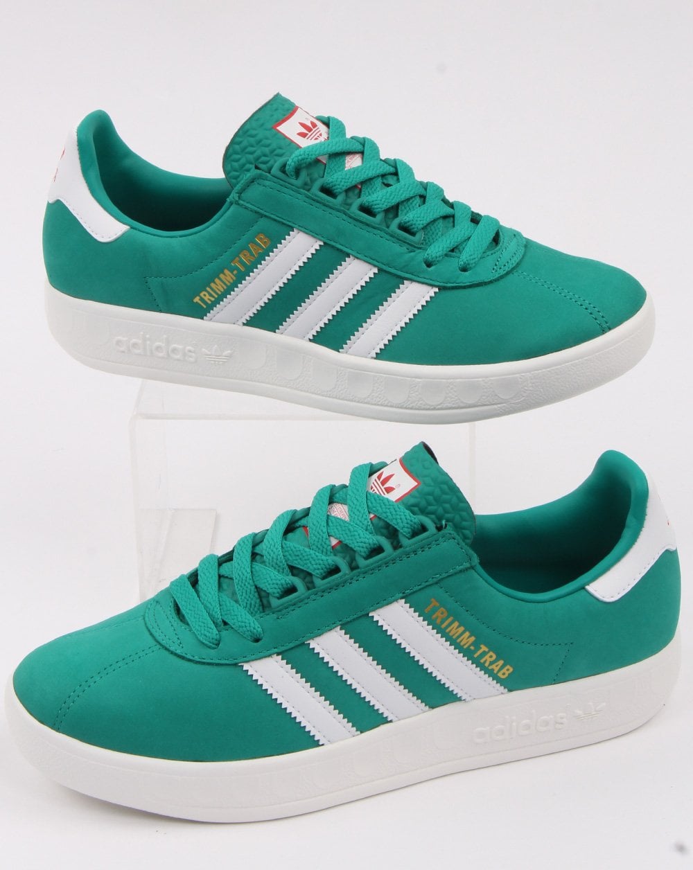 Adidas Trimm Trab Sneakers Glory Green/White