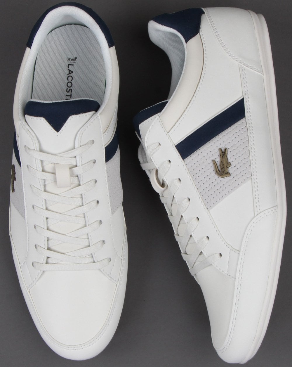 Lacoste Footwear Chaymon Trainer Weiß/Marineblau