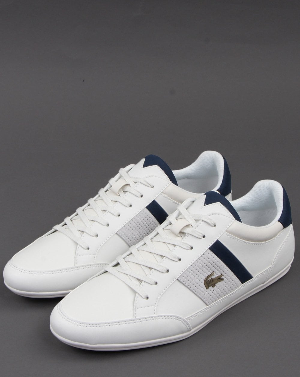 Lacoste Footwear Chaymon Trainer White/Navy