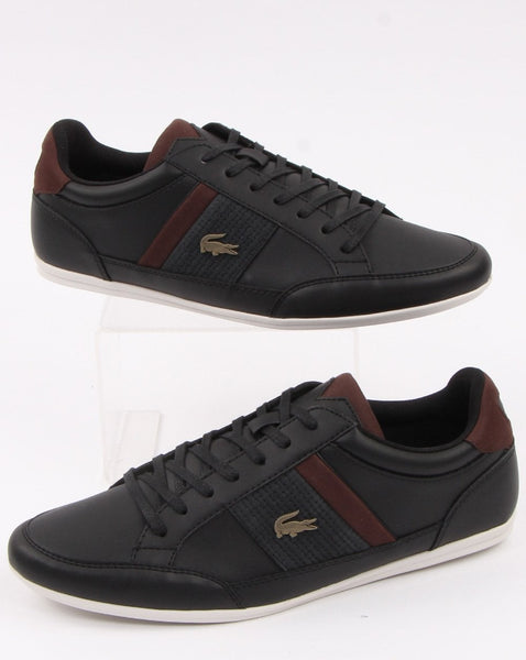 Lacoste Footwear Chaymon Trainer Black/Brown