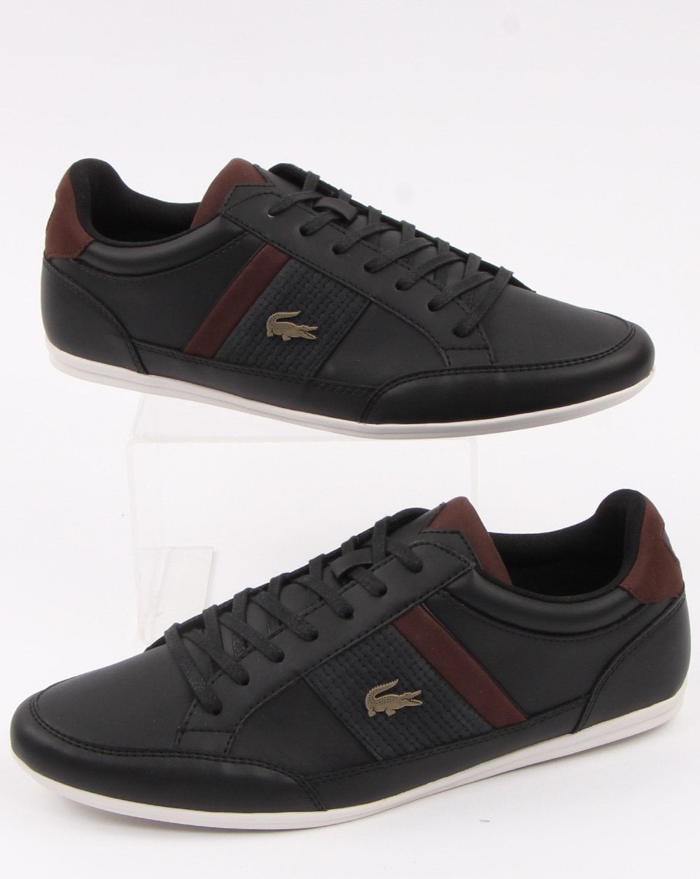 Lacoste Footwear Chaymon Trainer Schwarz/Braun