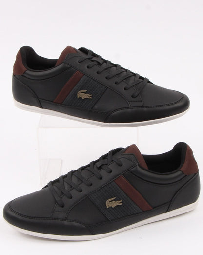 Lacoste Footwear Chaymon Trainer Schwarz/Braun