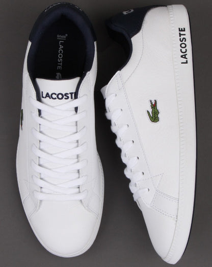 Lacoste Footwear Graduate LCR3 Trainer Weiß/Dunkelblau