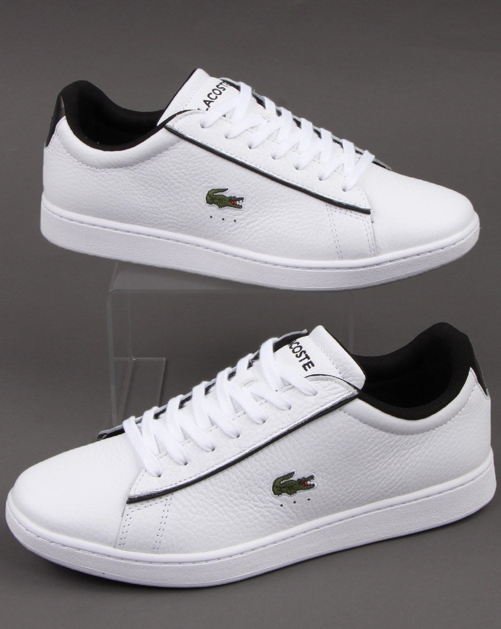 Lacoste Footwear Carnaby Evo Trainer White/Black