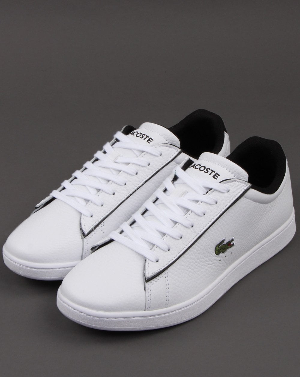 Lacoste Footwear Carnaby Evo Trainer Weiß/Schwarz