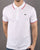 Lacoste Tipped Polo Shirt White/Red