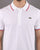Lacoste Tipped Polo Shirt White/Red
