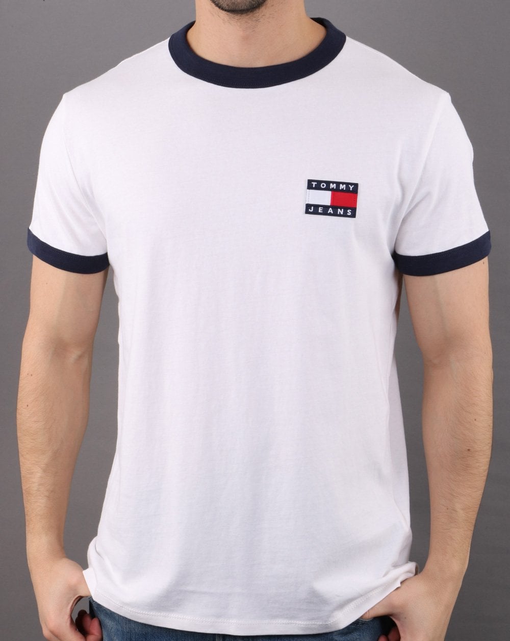 Tommy Hilfiger Ringer T-shirt White