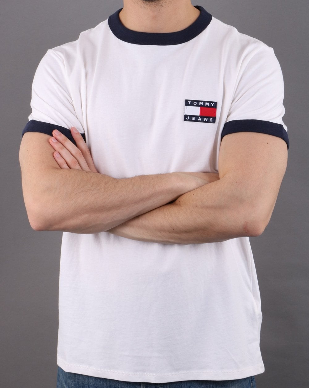 Tommy Hilfiger Ringer T-shirt White