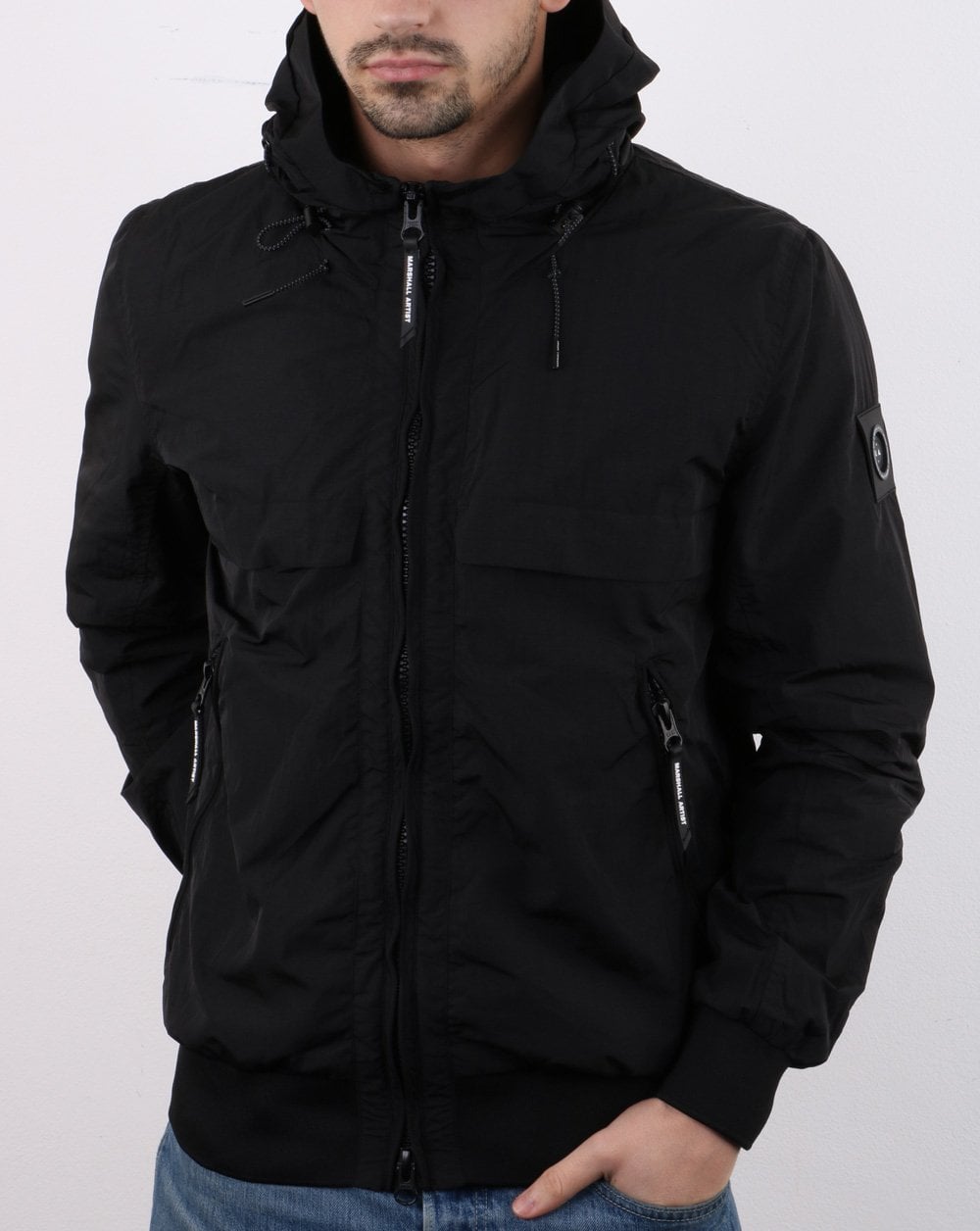 Marshall Artist Articulated Bomberjacke Schwarz