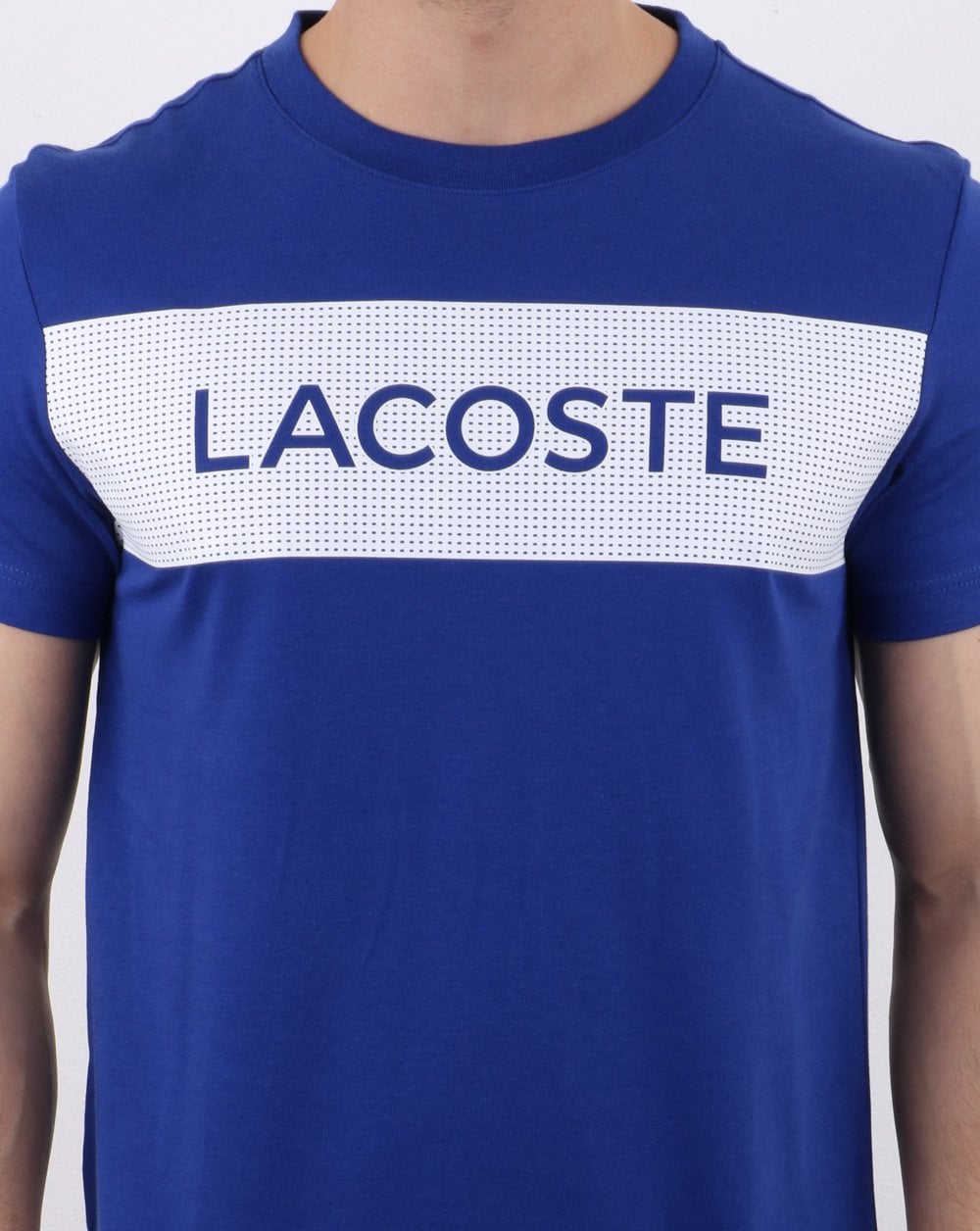 Lacoste Box T-shirt Blue/White