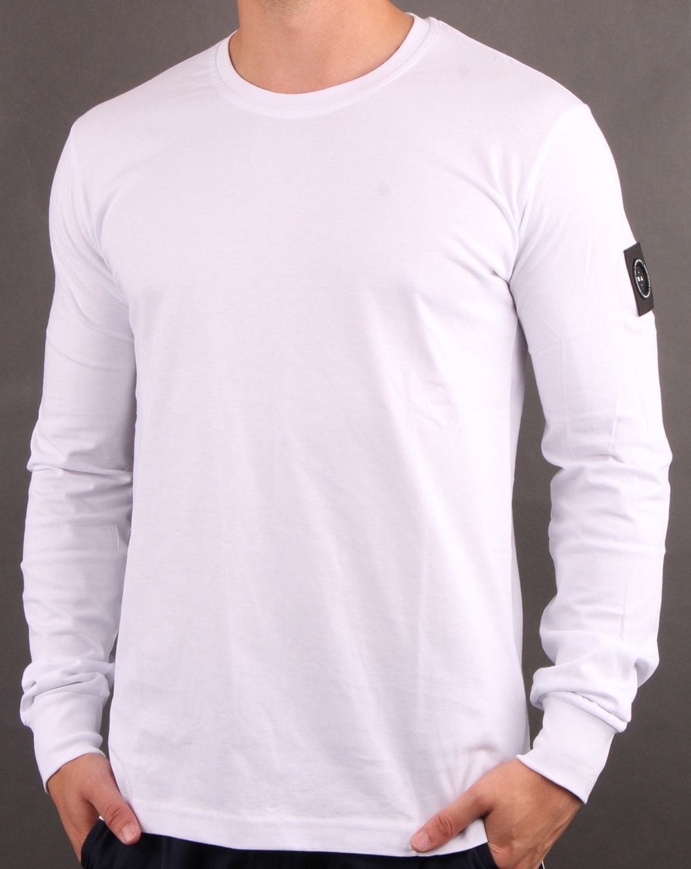 Marshall Artist Siren Langarm-T-Shirt Weiß