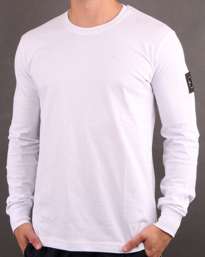 Marshall Artist Siren Langarm-T-Shirt Weiß