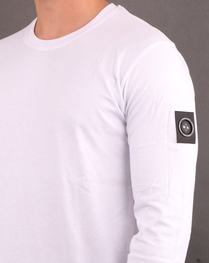Marshall Artist Siren Langarm-T-Shirt Weiß