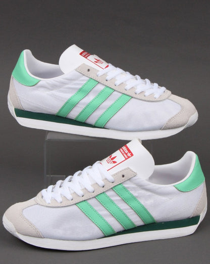 Adidas Country Sneakers Weiß/Grün