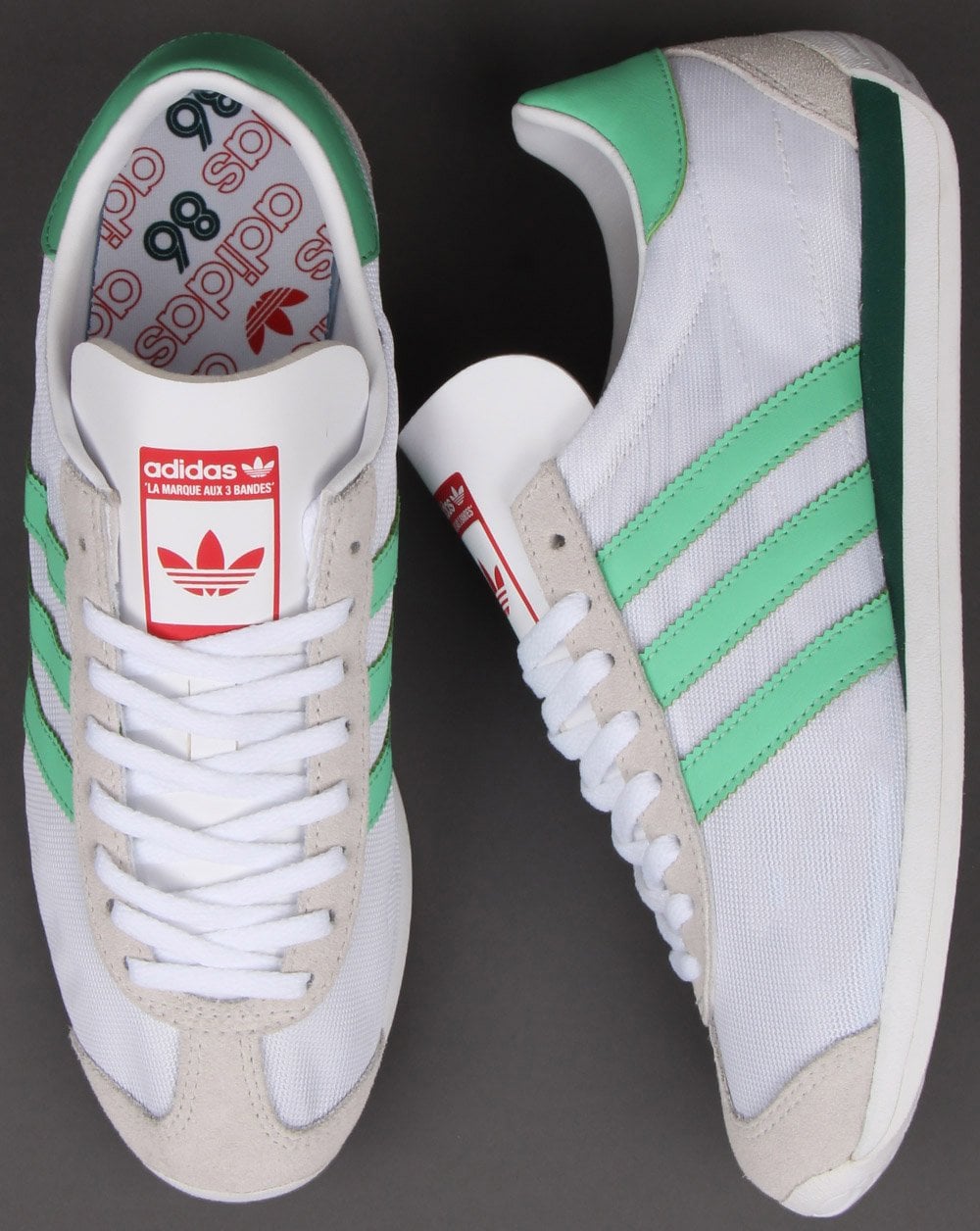 Adidas Country Sneakers Weiß/Grün