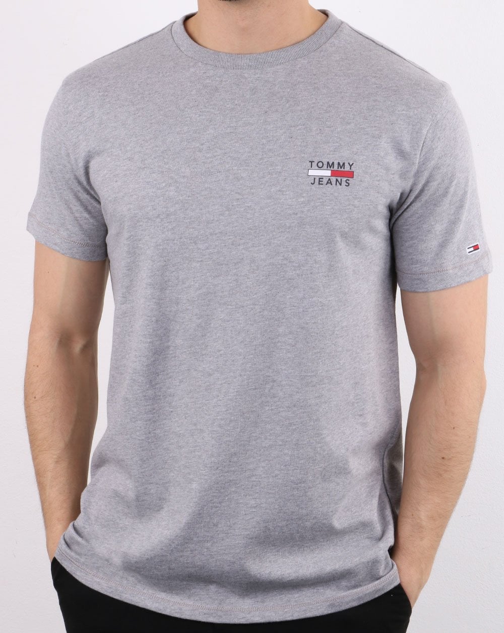 Tommy Hilfiger Logo T-Shirt Grau