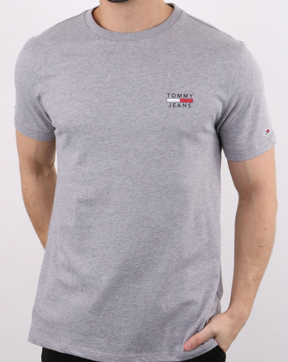 Tommy Hilfiger Logo T-shirt Grey