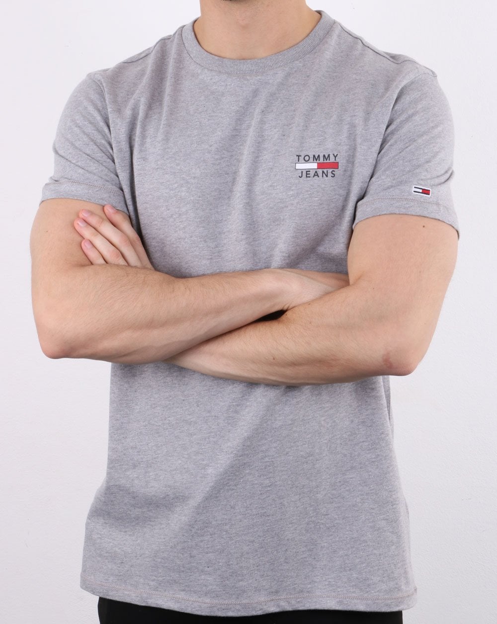 Tommy Hilfiger Logo T-Shirt Grau