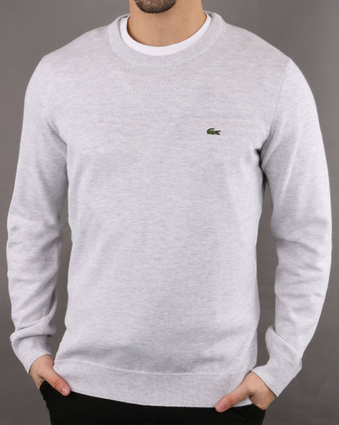 Lacoste Crew Neck Jumper Grey