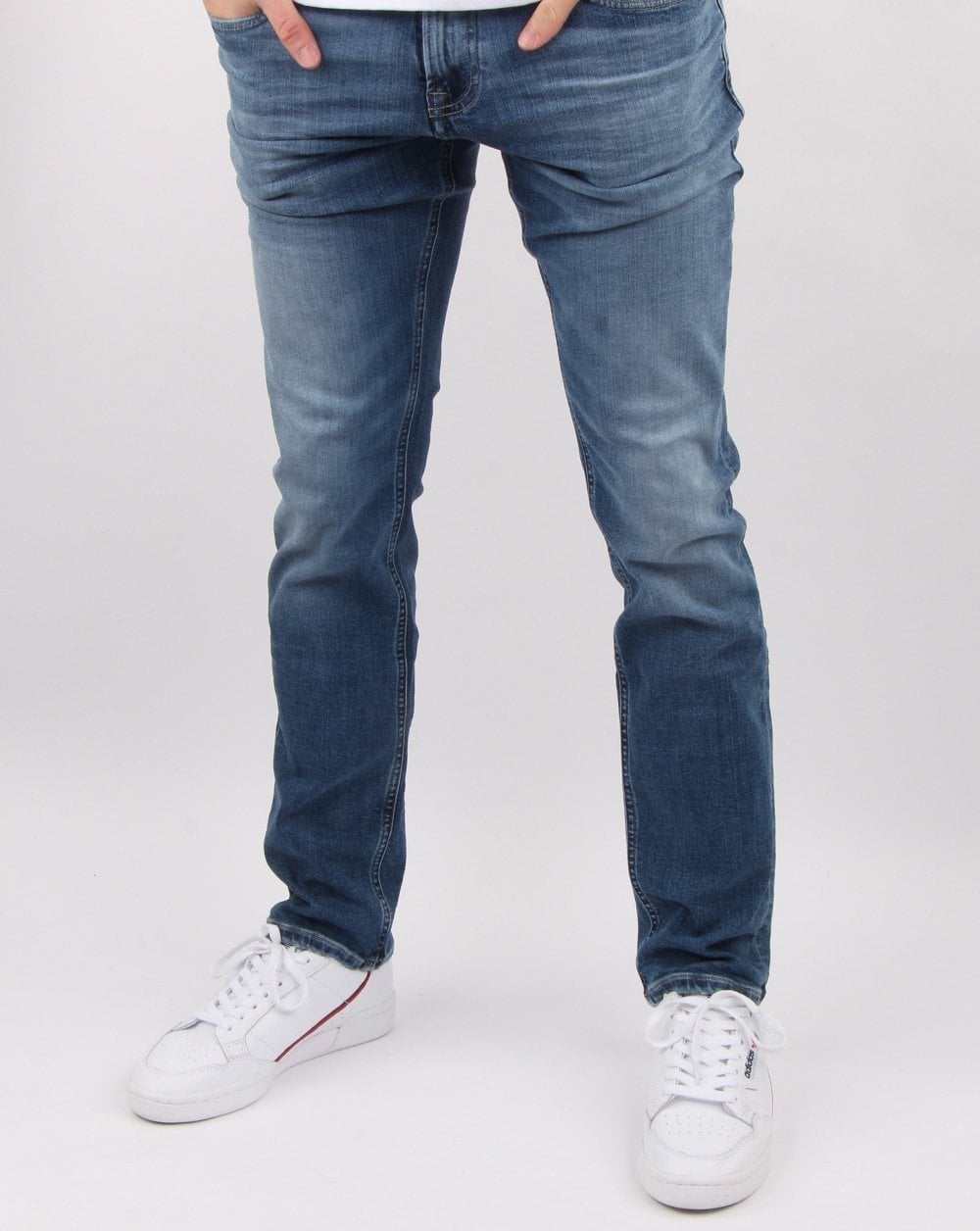 Tommy Hilfiger Scanton Slim Jeans Nassau Mittelblau