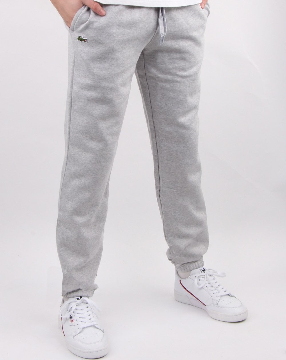 Lacoste Fleece Trainingshose hellgrau