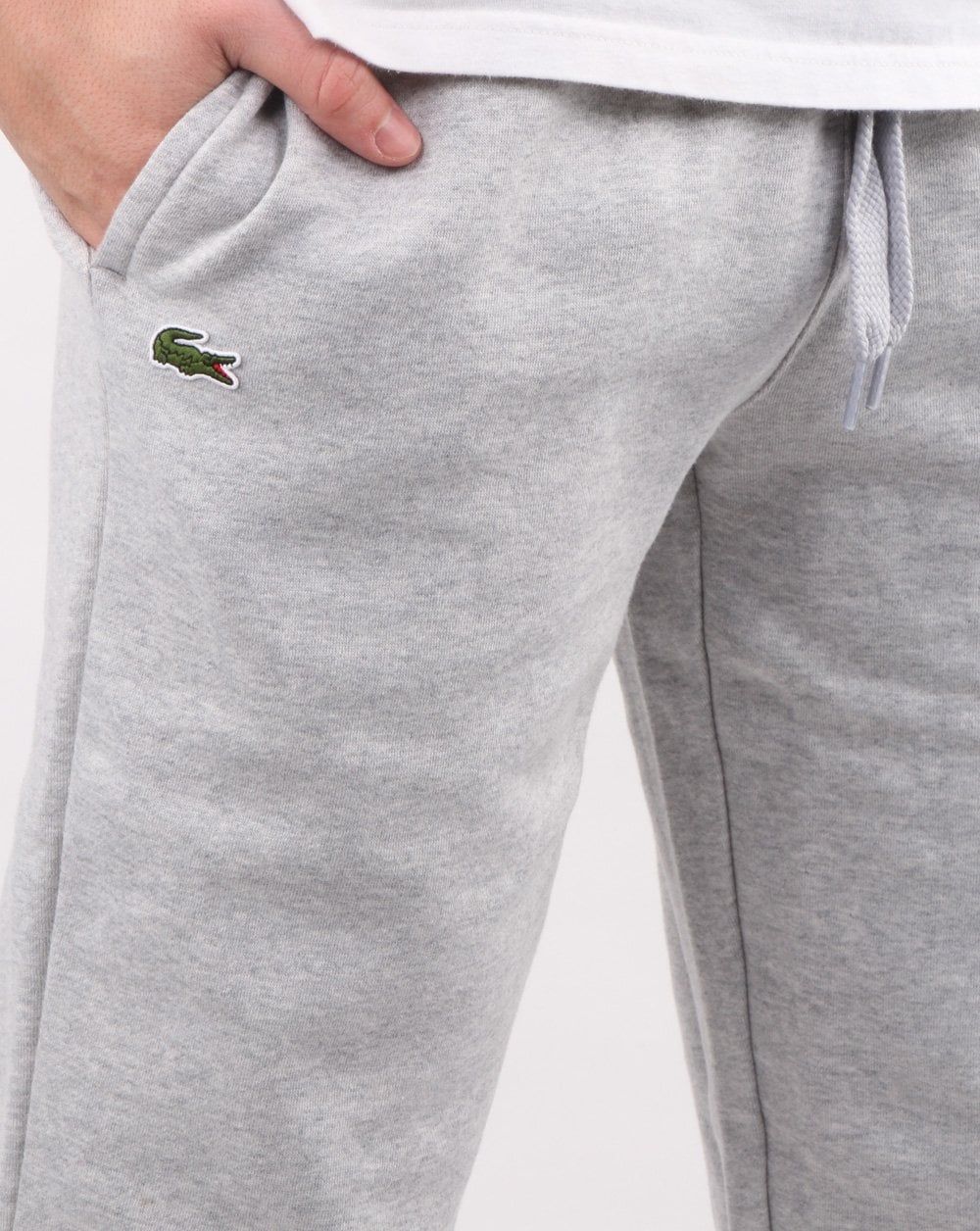 Lacoste Fleece Trainingshose hellgrau