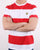 Lyle And Scott Wide Stripe T-shirt Red
