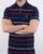 Gant Breton Stripe Polo Shirt Navy Multi